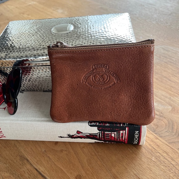 Ghurka Original Collection Leather Zipper Pouch Wallet - Picture 1 of 5